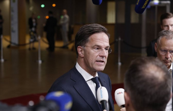 Ungarn gibt seinen Widerstand gegen die Kandidatur des scheidenden niederländischen Ministerpräsidenten Mark Rutte für den Posten des Nato-Generalsekretärs auf.<span class='image-autor'>Foto: dpa/Omar Havana</span>