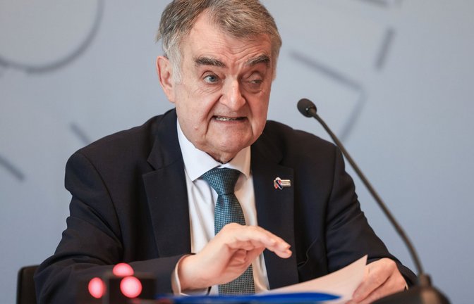Der Innenminister von Nordrhein-Westfalen Herbert Reul.<span class='image-autor'>Foto: dpa/Oliver Berg</span>