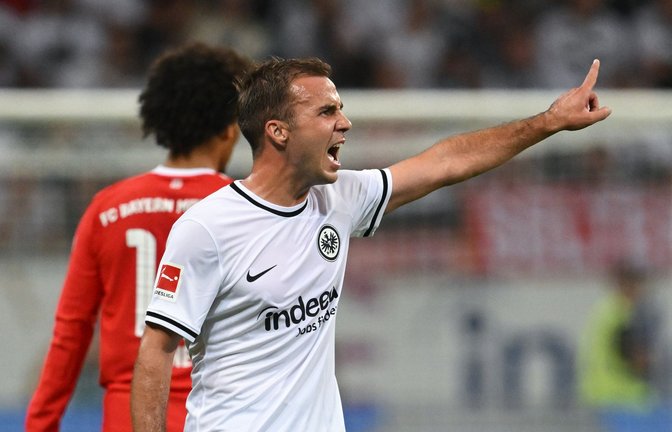 Mario Götze will mit Eintracht Frankfurt den UEFA Supercup gewinnen.<span class='image-autor'>Foto: dpa/Arne Dedert</span>