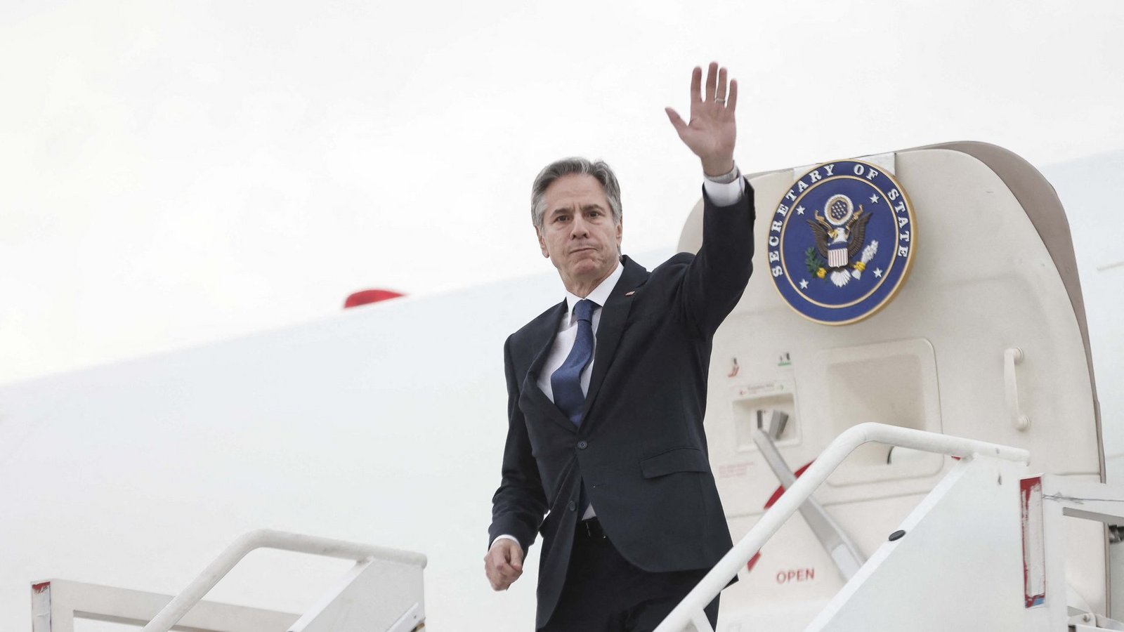 US-Außenminister Blinken geht wieder auf Nahost-Reise.Foto: AFP/Rodrigo Oropeza US-Außenminister Blinken geht wieder auf Nahost-Reise.Foto: AFP/Rodrigo Oropeza