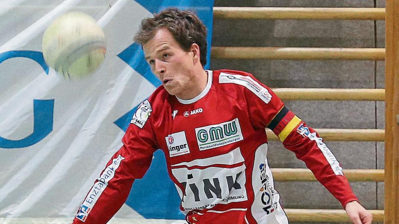 Ein Einsatz von Marco Lochmahr ist fraglich. Er laboriert noch an den Nachwirkungen einer Innenbandverletzung im Knie. Foto: Küppers