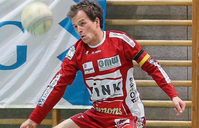 Ein Einsatz von Marco Lochmahr ist fraglich. Er laboriert noch an den Nachwirkungen einer Innenbandverletzung im Knie. Foto: Küppers