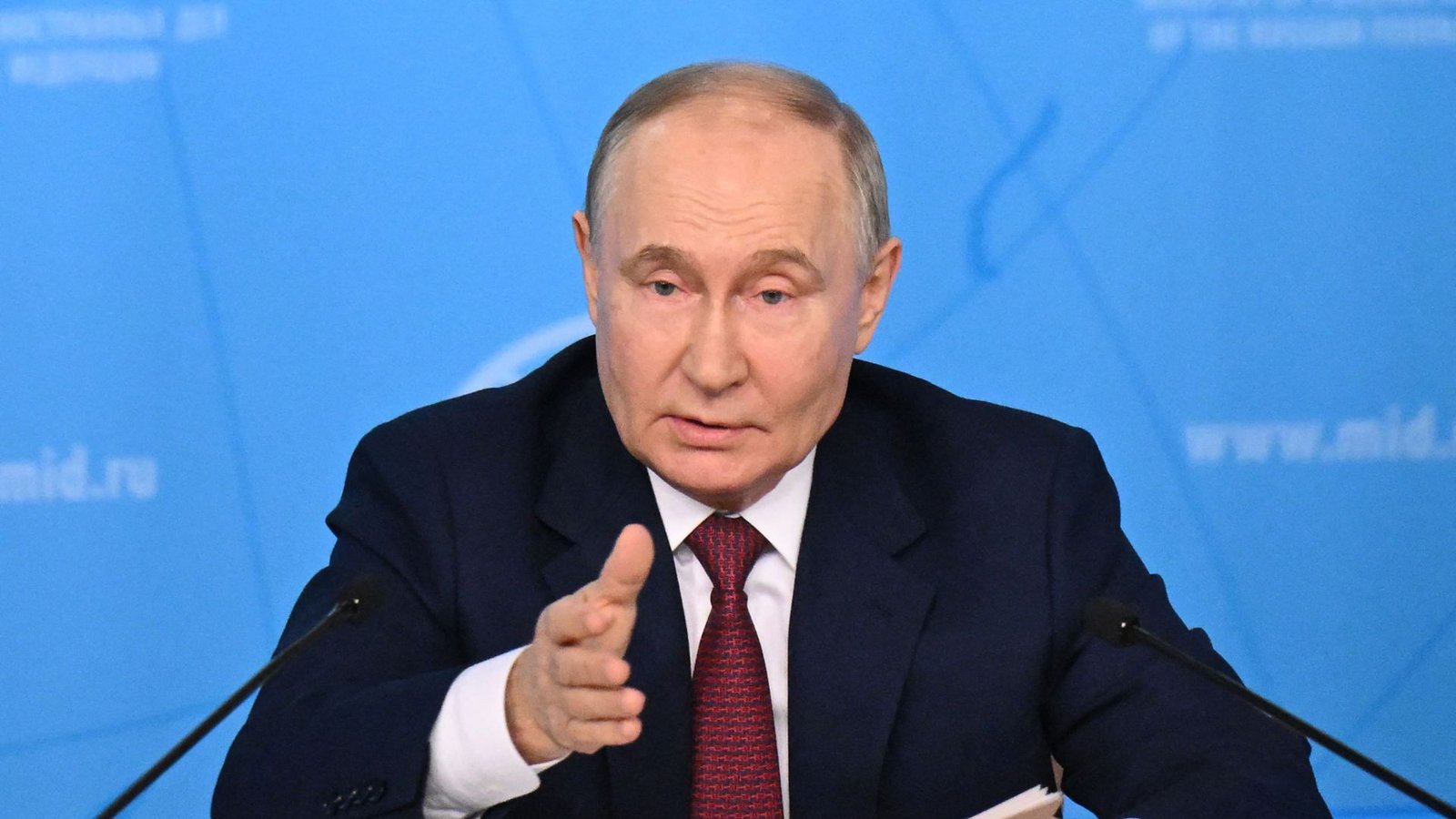 Der russische Präsident Wladimir Putin fühlt sich ungerecht behandelt.Foto: AFP/Natalia Kolesnikova Der russische Präsident Wladimir Putin fühlt sich ungerecht behandelt.Foto: AFP/Natalia Kolesnikova