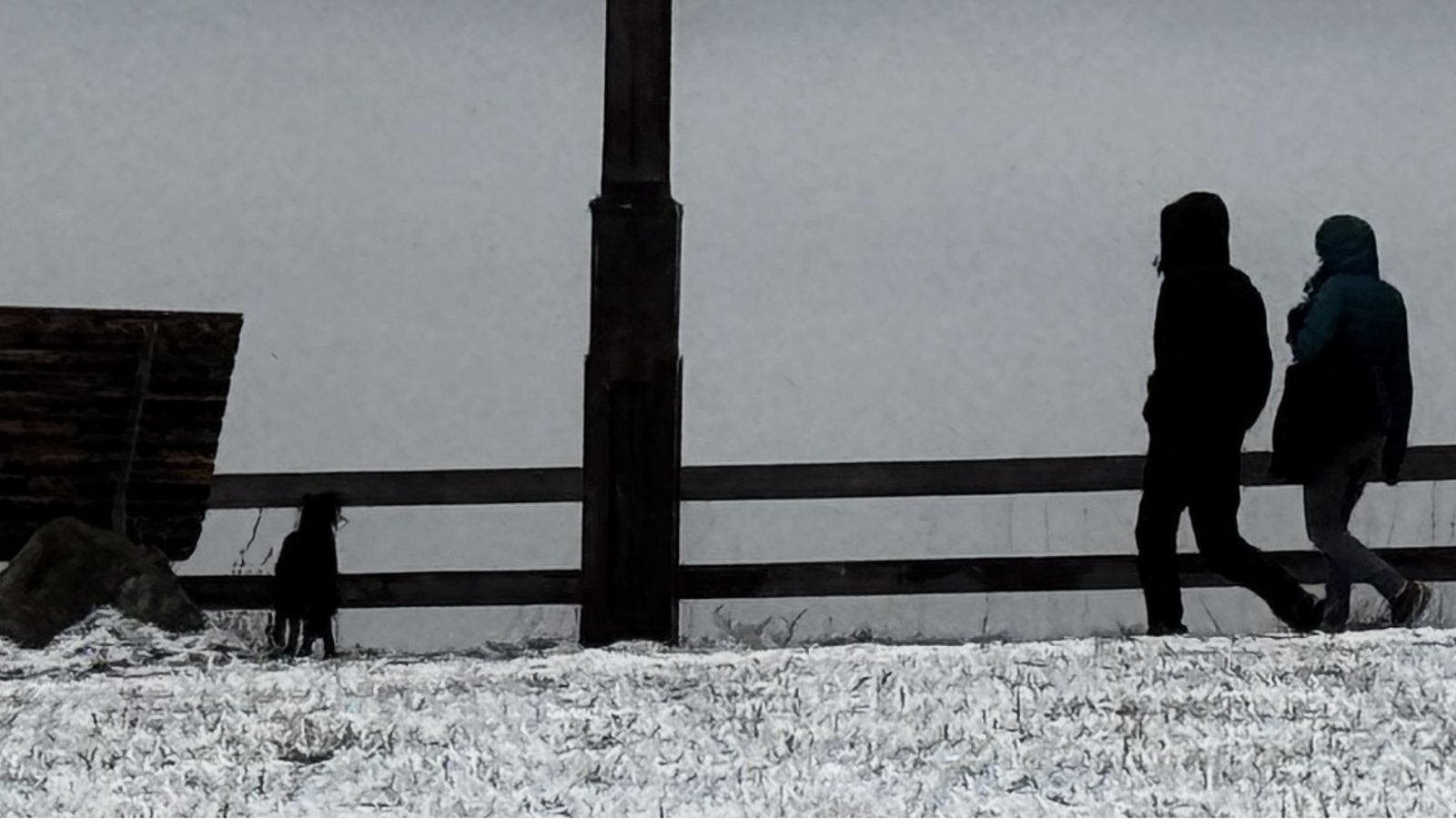 In Denkingen auf der Schwäbischen Alb ist schon etwas Schnee liegen geblieben.Foto: dpa/Marijan Murat In Denkingen auf der Schwäbischen Alb ist schon etwas Schnee liegen geblieben.Foto: dpa/Marijan Murat