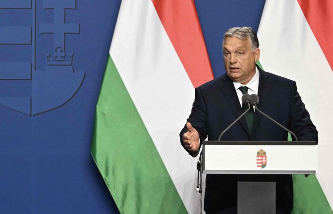 Premier Viktor Orban pocht auf eine besondere Rolle Ungarns.<span class='image-autor'>Foto: AFP/ATTILA KISBENEDEK</span>