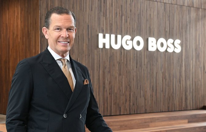 Daniel Grieder, der Vorstandsvorsitzende des Modekonzerns Hugo Boss, will, dass das Unternehmen weiter wächst.<span class='image-autor'>Foto: dpa/Bernd Weißbrod</span>