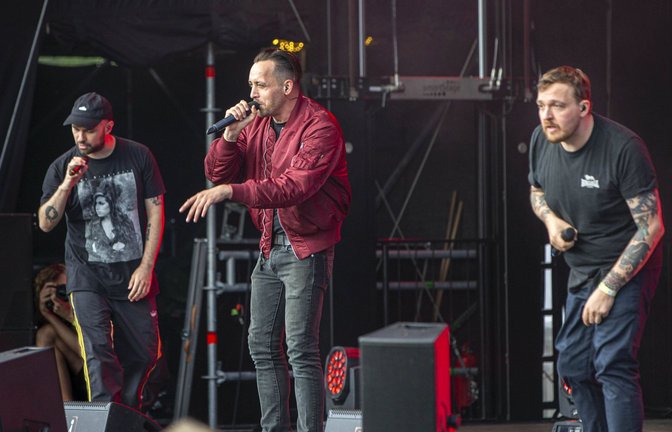 Die Hip-Hop-Gruppe Antilopen Gang wagt sich mit ihrem neuen Album „Alles Muss Repariert Werden“ in die Welt des Punkrock<span class='image-autor'>Foto: Imago/Future Image/Annekathrin Linge via www.imago-images.de</span>