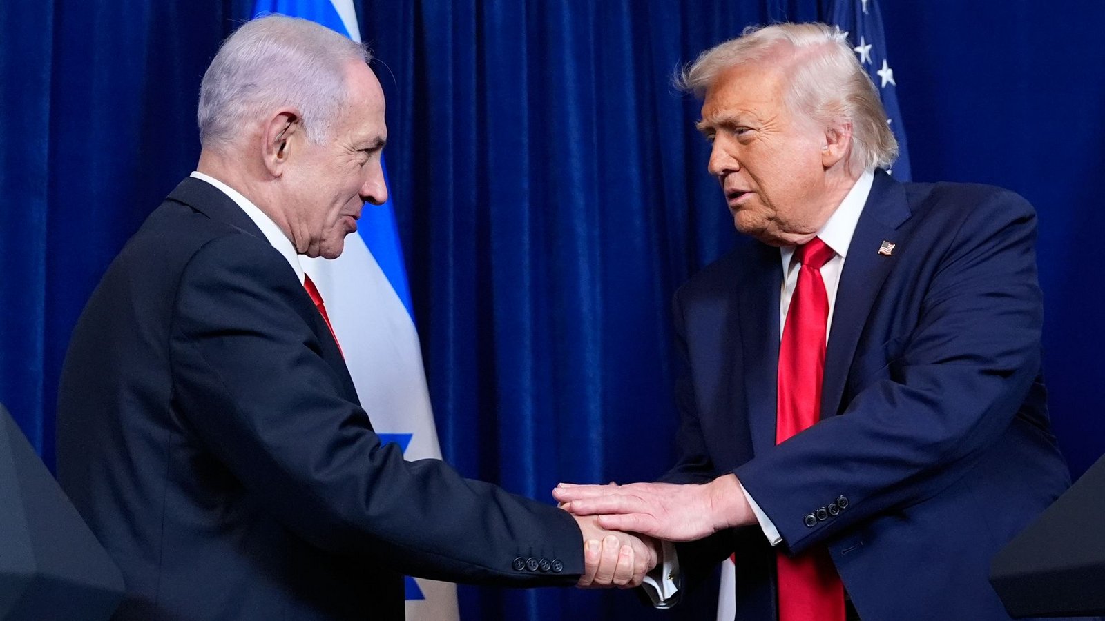 Trump kritisiert Netanjahu scharf für dessen Vorgehen im Libanon. (Archivbild)Foto: Alex Brandon/AP/dpa