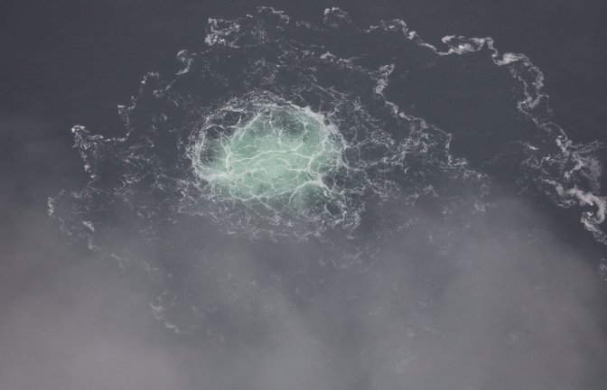 Die Ermittlungen zu den Explosionen an den Erdgaspipelines wurden eingestellt.<span class='image-autor'>Foto: dpa/Uncredited</span>