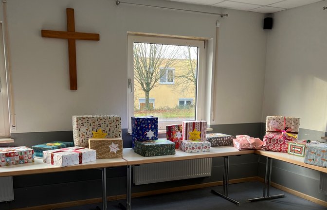 Die Geschenke warten an Heilig Abend auf die ukrainischen Geflüchteten.  <span class='image-autor'>Foto: p</span>