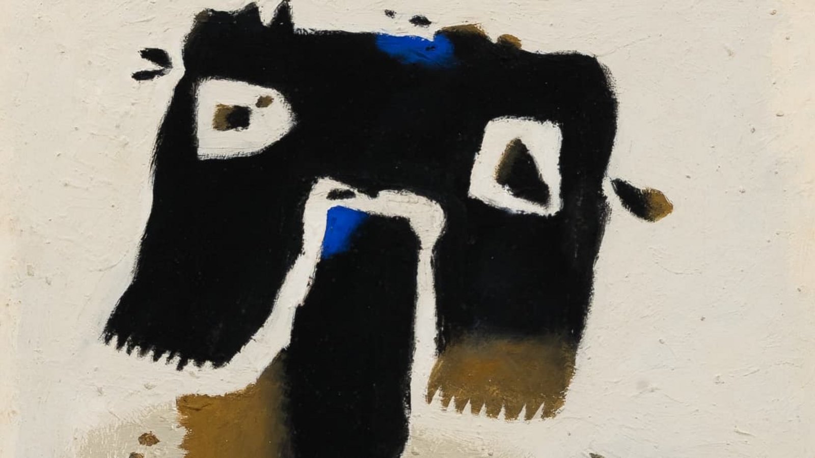 In der Ausstellung "Visionäre der Moderne" in der Galerie Schlichtenmaier in Stuttgart zu sehen: Willi Baumeisters „Eule III“ von 1959Willi Baumeister In der Ausstellung "Visionäre der Moderne" in der Galerie Schlichtenmaier in Stuttgart zu sehen: Willi Baumeisters „Eule III“ von 1959Willi Baumeister