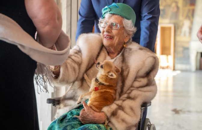 Prinzessin Astrid mit Wilma bei der Feier zum 50-jährigen Bestehen von Dysleksi Norge.<span class='image-autor'>Anette Ask, Det kongelige hoff</span>