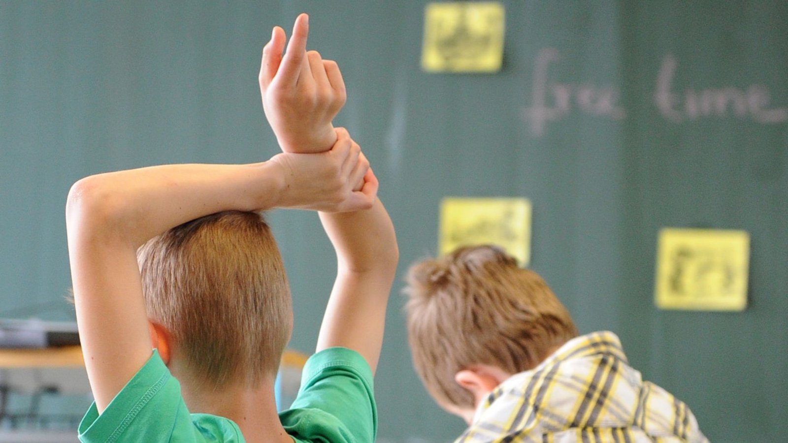 Kinder zum Mitmachen im Unterricht zu gewinnen, ist nicht einfach.Foto: dpa/Daniel Bockwoldt Kinder zum Mitmachen im Unterricht zu gewinnen, ist nicht einfach.Foto: dpa/Daniel Bockwoldt