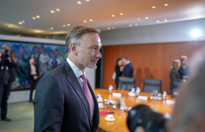 „Bild“-Informationen zufolge soll FDP-Chef Christian Lindner im Koalitionsausschuss Neuwahlen vorgeschlagen haben.<span class='image-autor'>Foto: dpa/Kay Nietfeld</span>