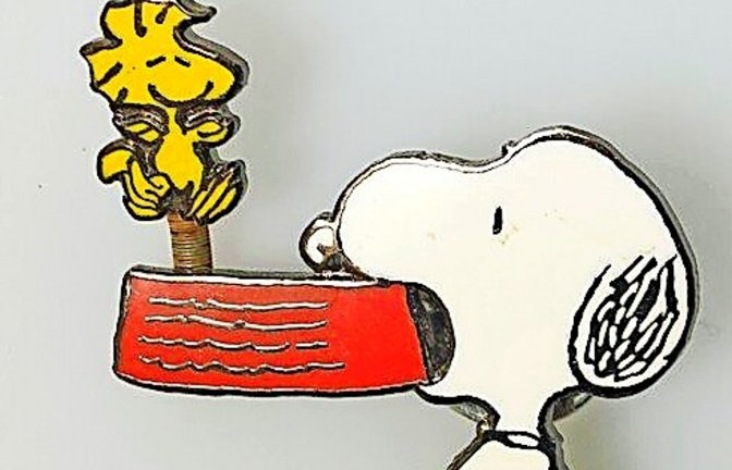 Solche Snoopy-Anstecker sind  in der Beute zahlreich vorhanden.<span class='image-autor'>Foto: Polizei</span>