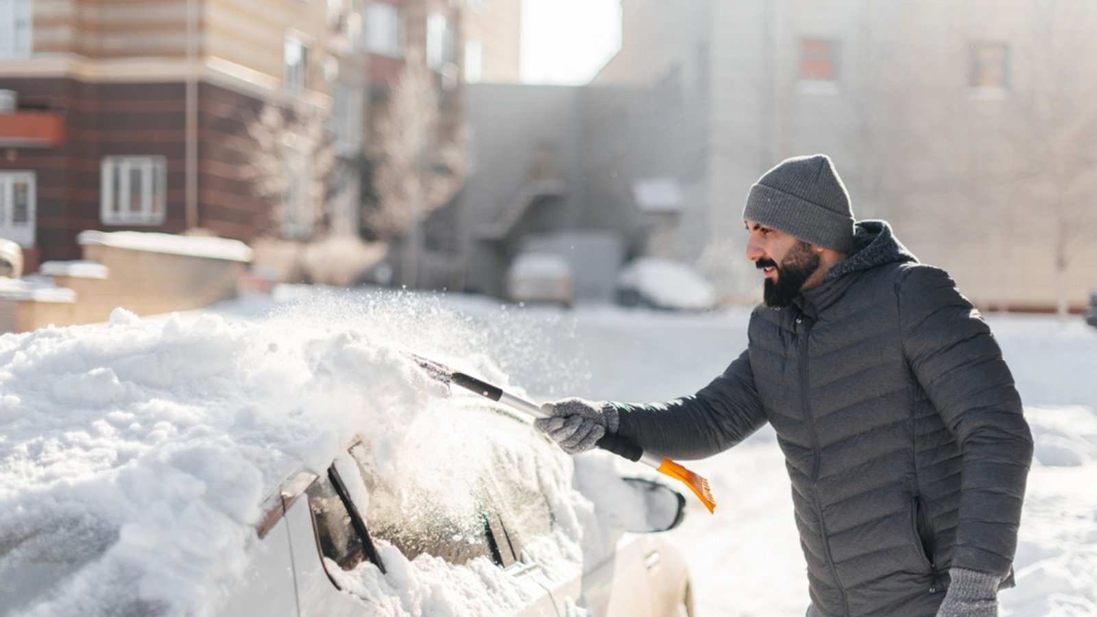 Mit einem Handbesen geht es am schnellsten.Foto: Andrii Medvednikov / shutterstock.com