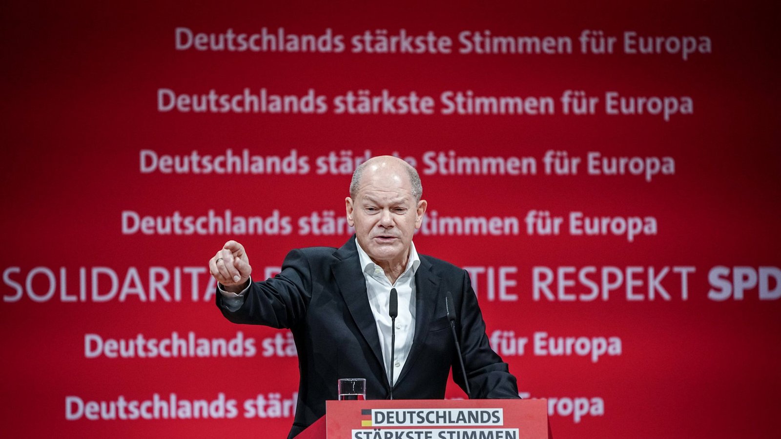 Der wichtigste Mann in der SPD: Kanzler Olaf Scholz.Foto: dpa/Kay Nietfeld Der wichtigste Mann in der SPD: Kanzler Olaf Scholz.Foto: dpa/Kay Nietfeld