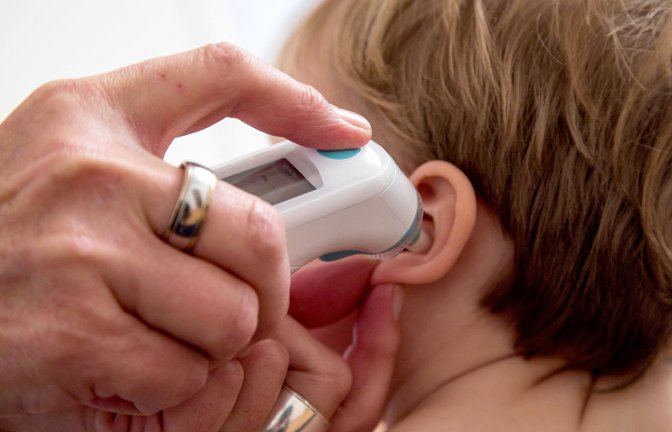 Kinder leiden deutlich häufiger an Fieber als Erwachsene.<span class='image-autor'>Foto: dpa/Christin Klose</span>