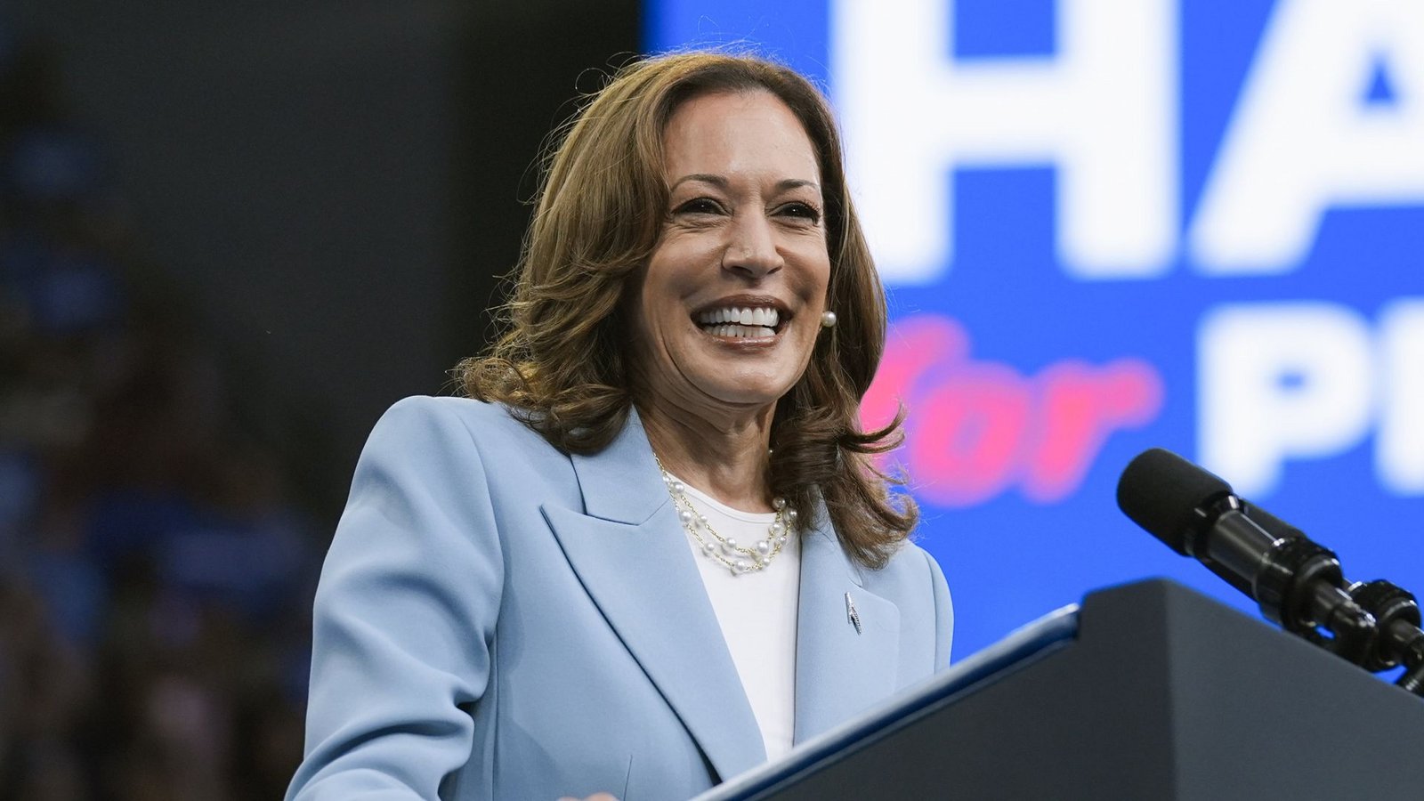 In der US-Debatte bei „Hart aber Fair“ am Montagabend erfuhr Kamals Harris auch Kritik. (Archivbild)Foto: dpa/John Bazemore In der US-Debatte bei „Hart aber Fair“ am Montagabend erfuhr Kamals Harris auch Kritik. (Archivbild)Foto: dpa/John Bazemore