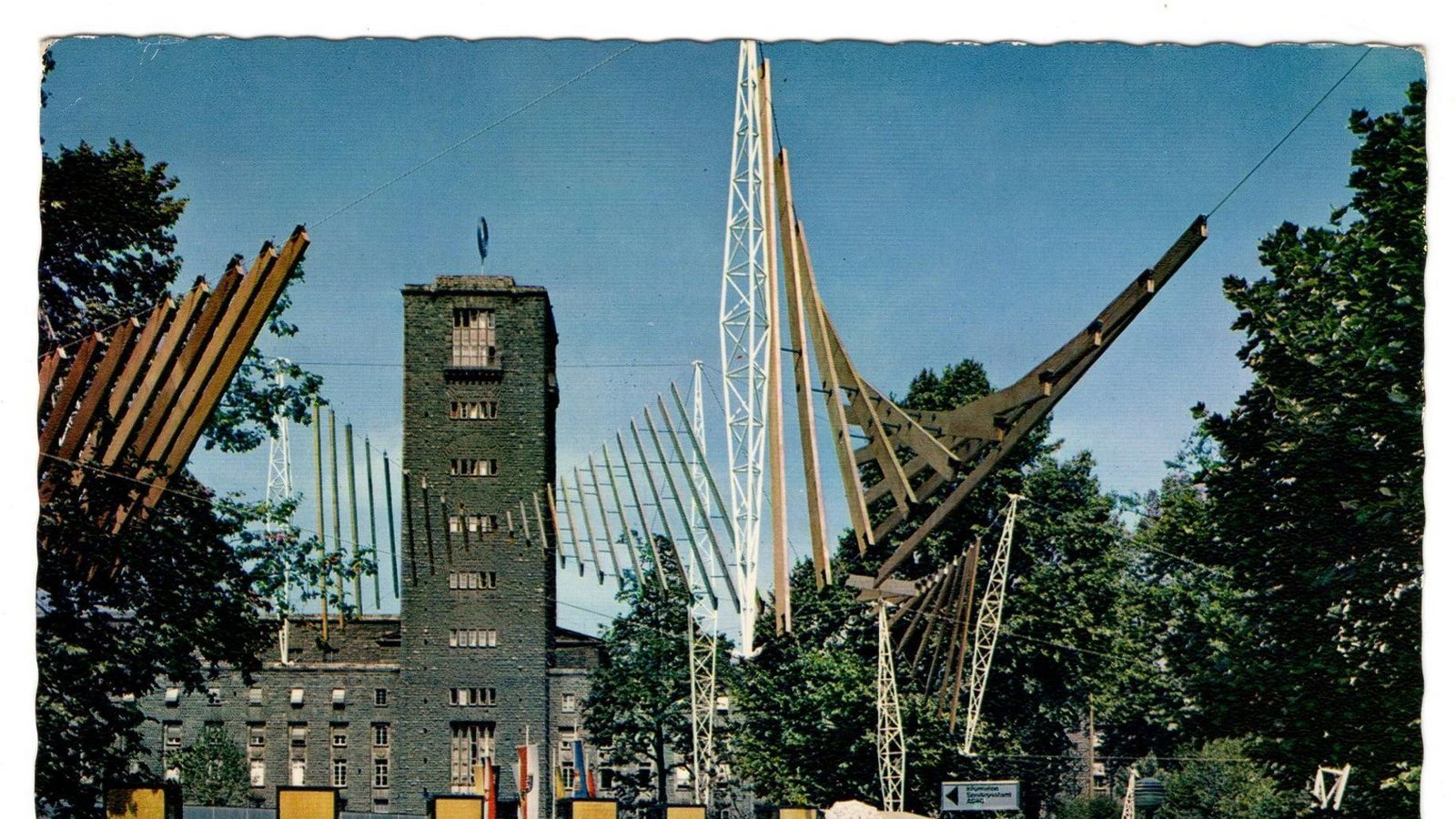 Schon 1961 gab es in Stuttgart eine Buga. Der Eingang war direkt am Hauptbahnhof.Foto: Sammlung Klapka