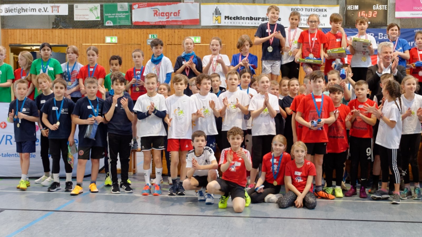 Strahlende Gesichter zeigten sich beim VR-Tag des Talents in Bietigheim. Foto: privat