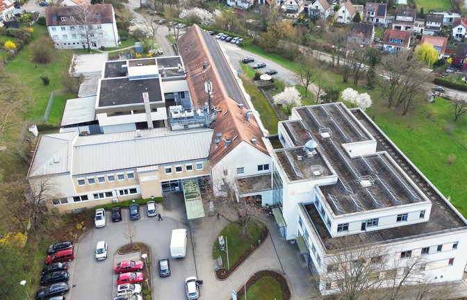 Für 5,65 Millionen Euro will die Stadt Vaihingen über ihre Stadtbau GmbH das alte Krankenhaus, das Ärztehaus und das Schwesternwohnheim übernehmen. Archivfoto: Küppers