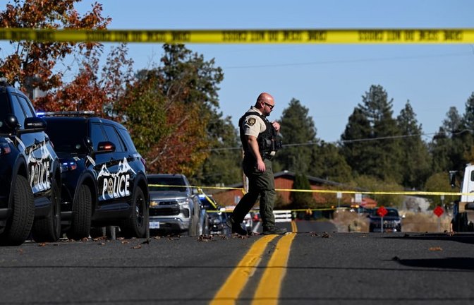 Der 16-Jährige tötete drei Kinder und einen Lehrer an eienr Grundschule im US-Bundesstaat Oregon.<span class='image-autor'>Joe Kline/AP/dpa</span>