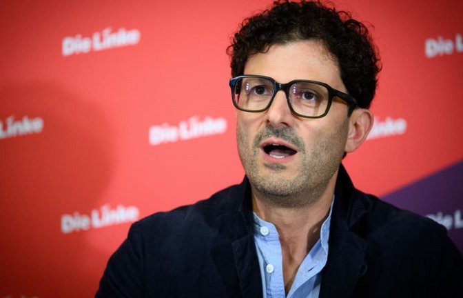 Luigi Pantisano, Bundesvorsitzender der Partei Die Linke (Archivbild).<span class='image-autor'>Bernd von Jutrczenka/dpa</span>