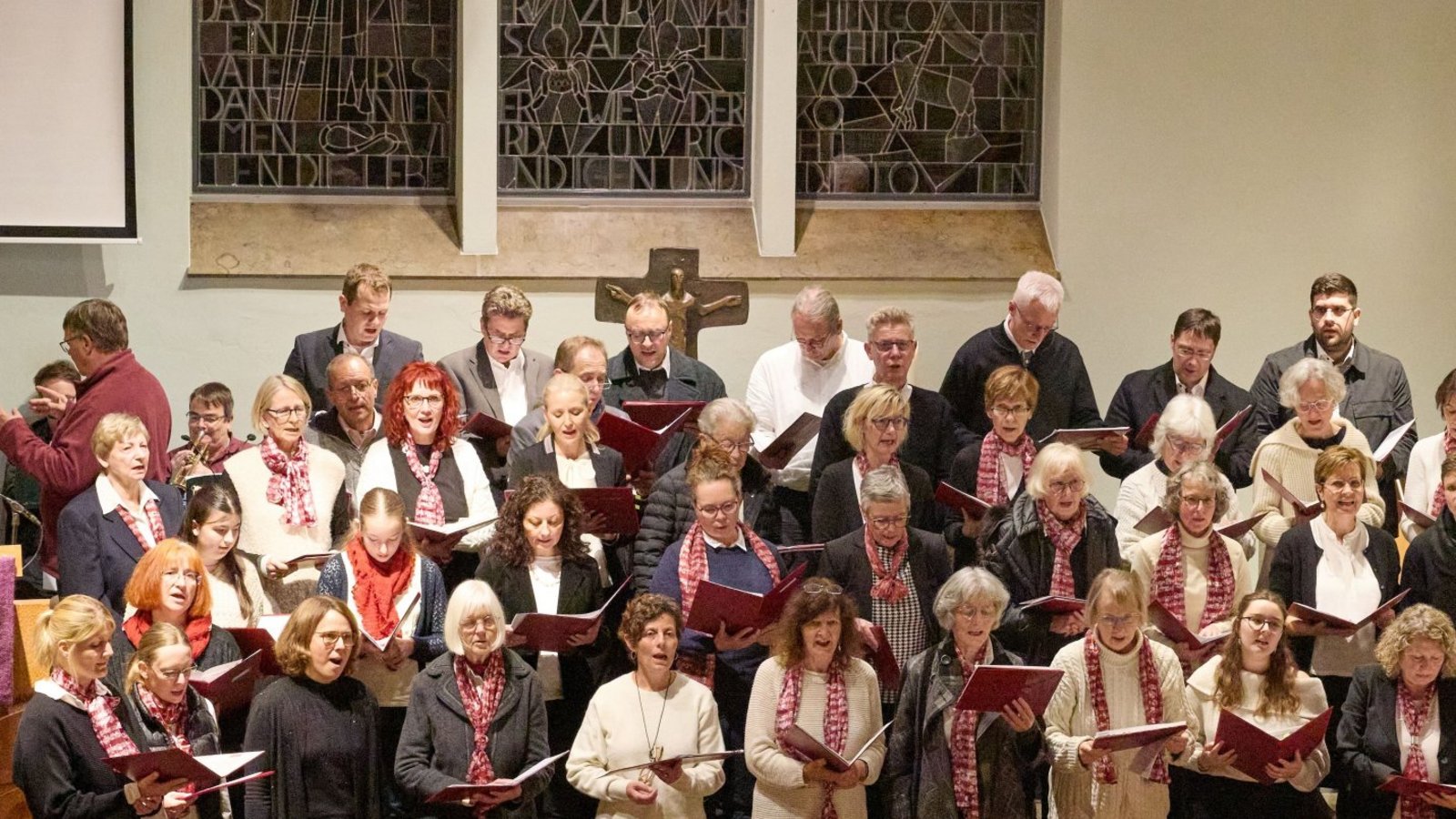 Das Publikum ist beim Konzert des Kirchenchores zum Mitsingen eingeladen. Foto: p Das Publikum ist beim Konzert des Kirchenchores zum Mitsingen eingeladen. Foto: p