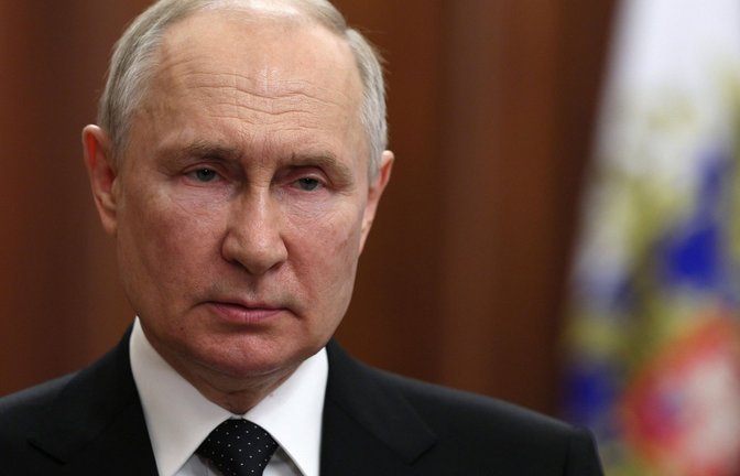 Russland unter Präsident Wladimir Putin wird von den Deutschen weiterhin als große Bedrohung gesehen.<span class='image-autor'>Foto: dpa/Gavriil Grigorov</span>