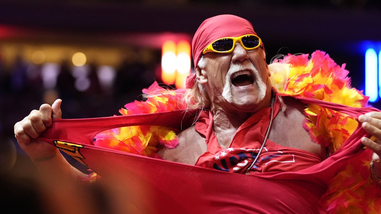 Hulk Hogan war bekannt für seine großen Auftritte.Foto: AP