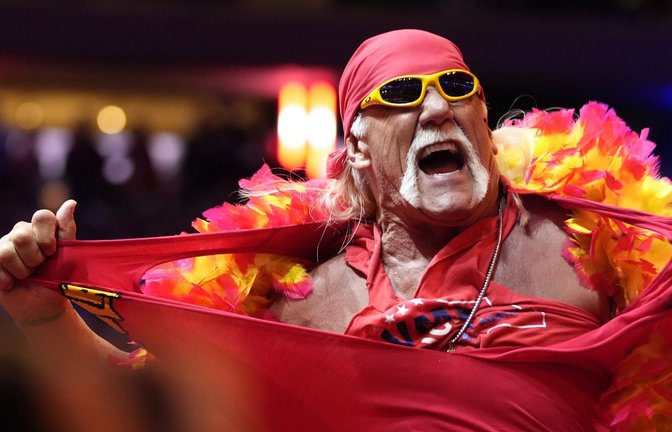 Hulk Hogan war bekannt für seine großen Auftritte.<span class='image-autor'>Foto: AP</span>