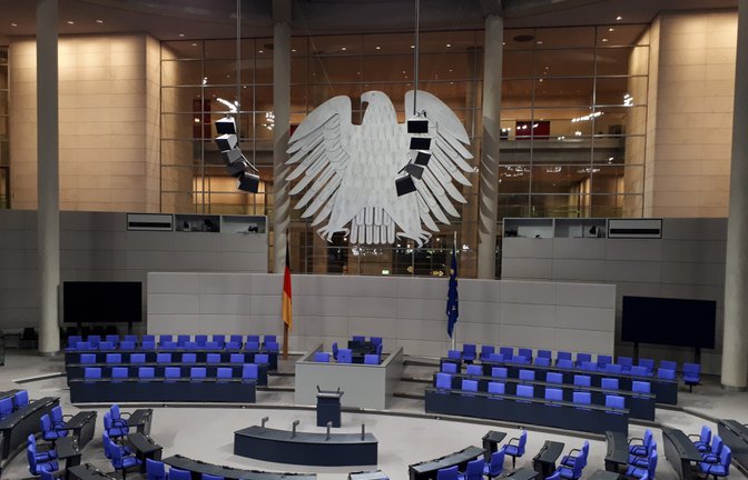 Der Bundestag wird kleiner.<span class='image-autor'>Foto: Matthias Wehnert / shutterstock.com</span>