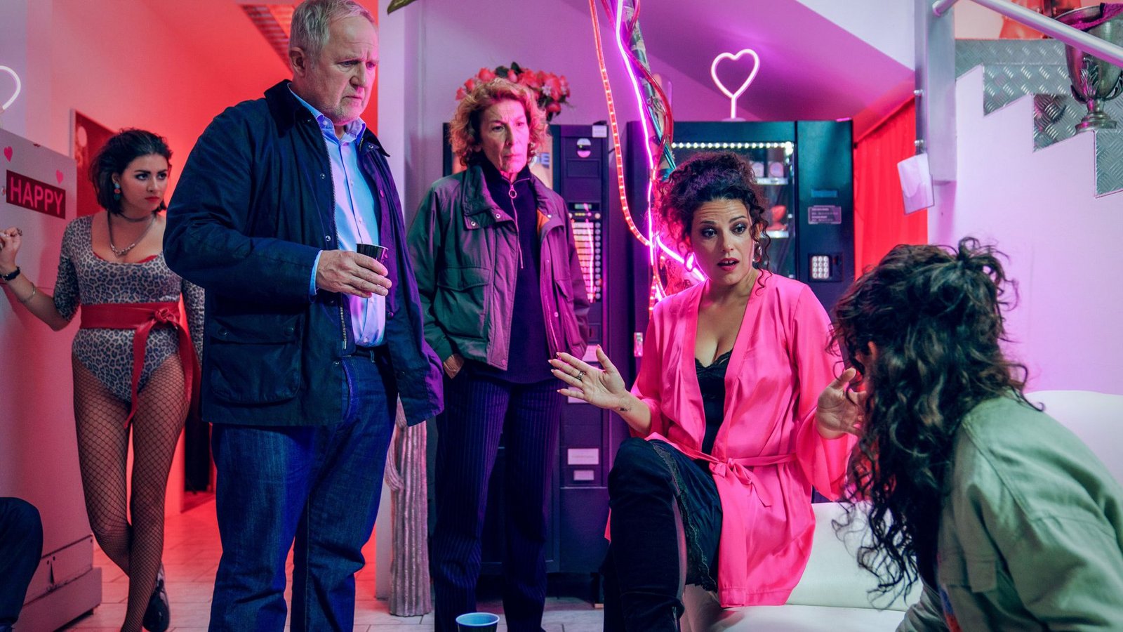 Von links: Moritz Eisner (Harald Krassnitzer), Bibi Fellner (Adele Neuhauser), Ramona (Claudia Kottal) und Linda Filipovic (Gabriela García-Vargas)Foto: ORF/Petro Domenigg Von links: Moritz Eisner (Harald Krassnitzer), Bibi Fellner (Adele Neuhauser), Ramona (Claudia Kottal) und Linda Filipovic (Gabriela García-Vargas)Foto: ORF/Petro Domenigg