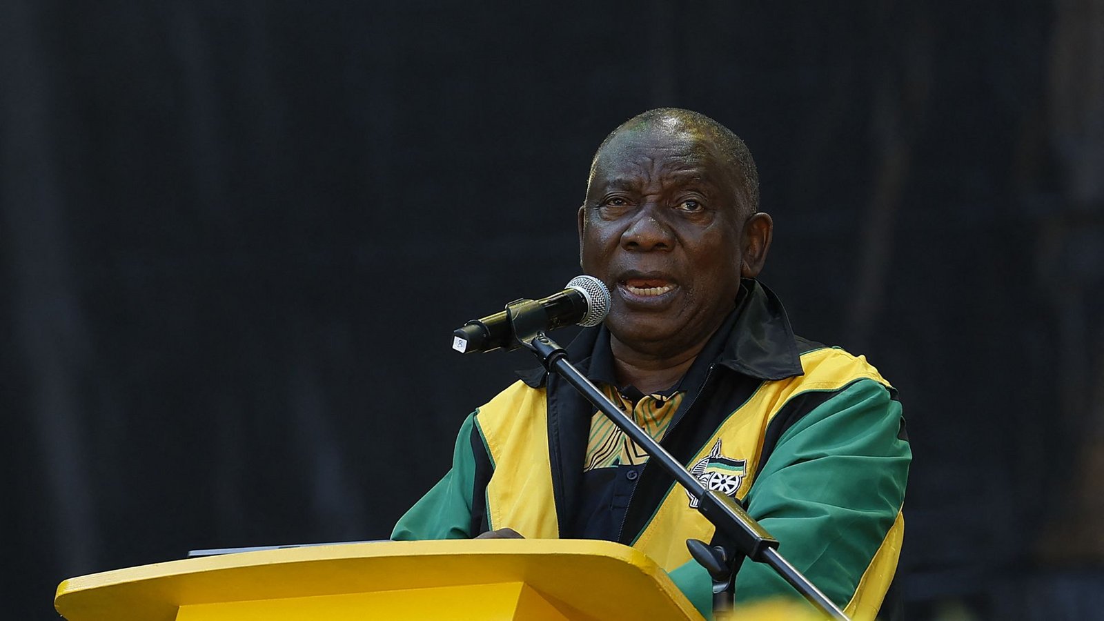 Dem amtierenden Präsidenten Cyril Ramaphosa droht eine Niederlage.Foto: AFP/Phill Magakoe Dem amtierenden Präsidenten Cyril Ramaphosa droht eine Niederlage.Foto: AFP/Phill Magakoe