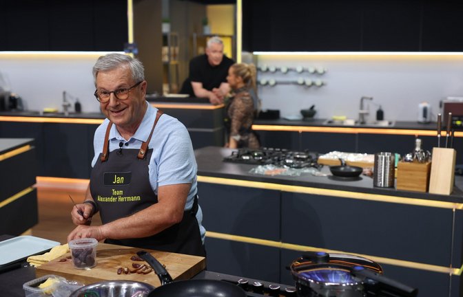 Jan Hofer sorgte bei "Promi Taste" für einen ganz besonderen Moment.<span class='image-autor'>Foto: Joyn/ Benedikt Müller</span>