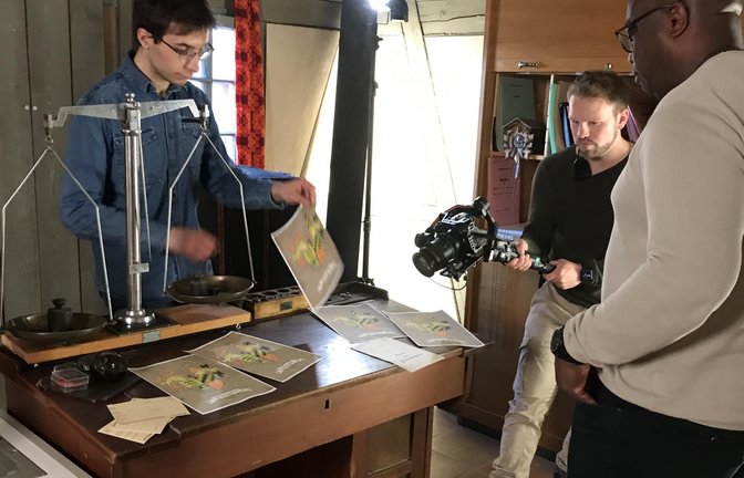 Das interkommunale Filmprojekt „Die Römer an Enz, Metter und Neckar“ mit den fünf Museen in Mühlacker, Oberriexingen, Sachsenheim, Bietigheim-Bissingen und Walheim sowie den Imagefilmen ist erfolgreich beendet. Die Filme werden derzeit geschnitten. Sie sollen spätestens im Juli zu sehen sein. Aber es gibt vorab schon mal einen Trailer auf Youtube: https://youtu.be/OCS50L5X7Nw  <span class='image-autor'>Foto: p</span>