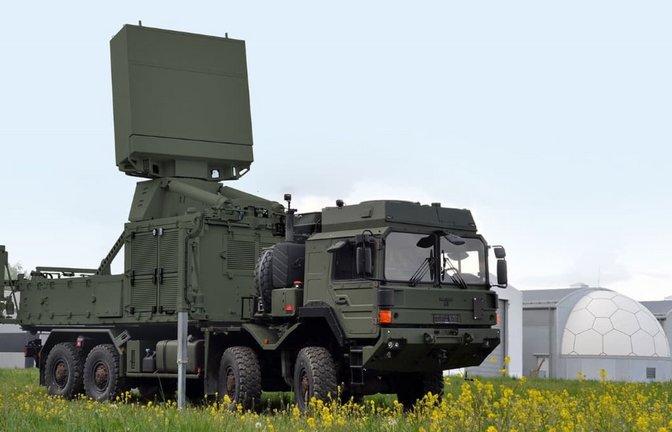 TRML-4D-Luftverteidigungsradar von Hensoldt<span class='image-autor'>Honorarfrei</span>