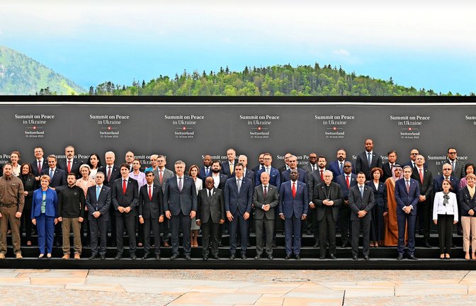 Staatsoberhäupter aus aller Welt versammeln sich im Bürgenstock Resort in der Zentralschweiz zum Friedensgipfel für die Ukraine.<span class='image-autor'>Foto: Moncloa/EUROPA PRESS/dpa/Moncloa</span>