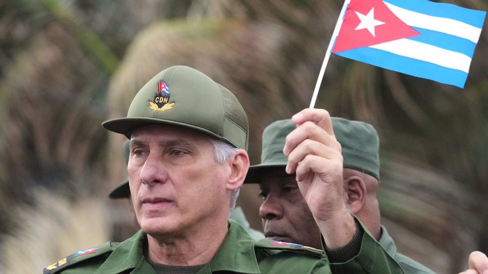 "Wenn das passiert, wird es Kämpfe geben, und es wird einen Widerstand geben", sagte Kubas Präsident Miguel Diaz-Canel. (Archivbild)Foto: Ramon Espinosa/AP/dpa