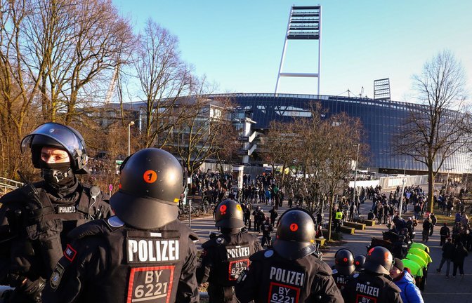 Das Bremer Weserstadion ist Ausgangsort der Entscheidung.<span class='image-autor'>Foto: dpa/Christian Charisius</span>