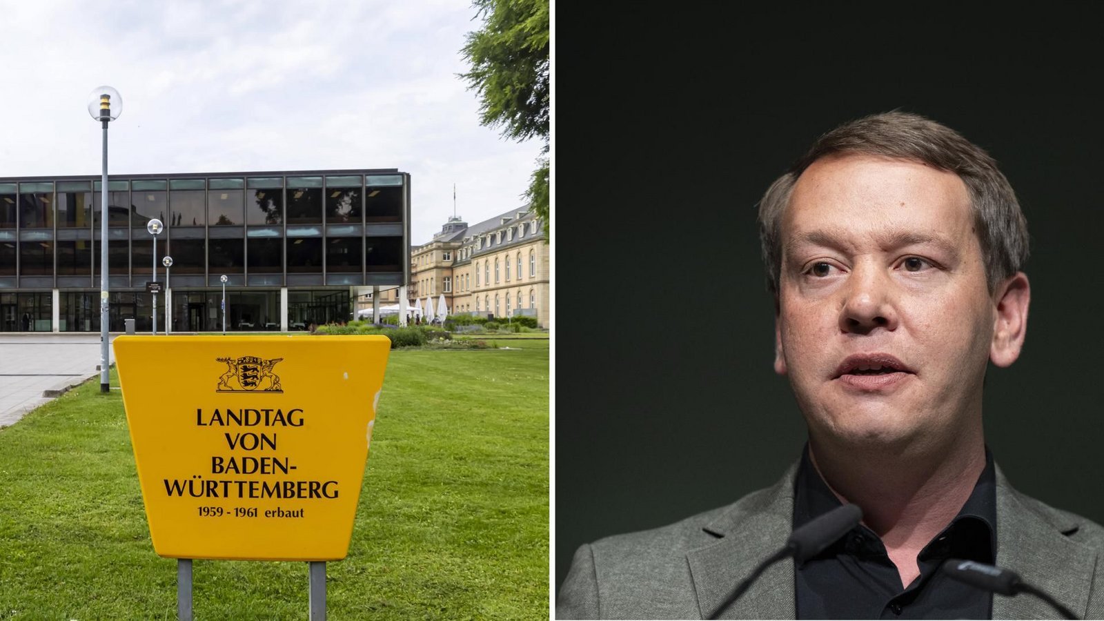 Grünen-Politiker Oliver Hildenbrand (rechts) fordert, dass die Islamischen Revolutionsgarden als Terrororganisation verboten werden.Foto: IMAGO/Arnulf Hettrich/dpa/Collage: StZN Grünen-Politiker Oliver Hildenbrand (rechts) fordert, dass die Islamischen Revolutionsgarden als Terrororganisation verboten werden.Foto: IMAGO/Arnulf Hettrich/dpa/Collage: StZN