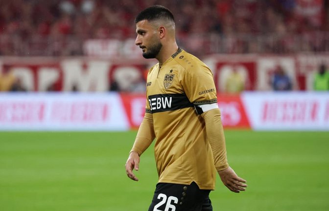 Der VfB-Kapitän Deniz Undav ist nach der 1:5-Niederlage beim FC Bayern bedient.<span class='image-autor'>Baumann/Julia Rahn</span>