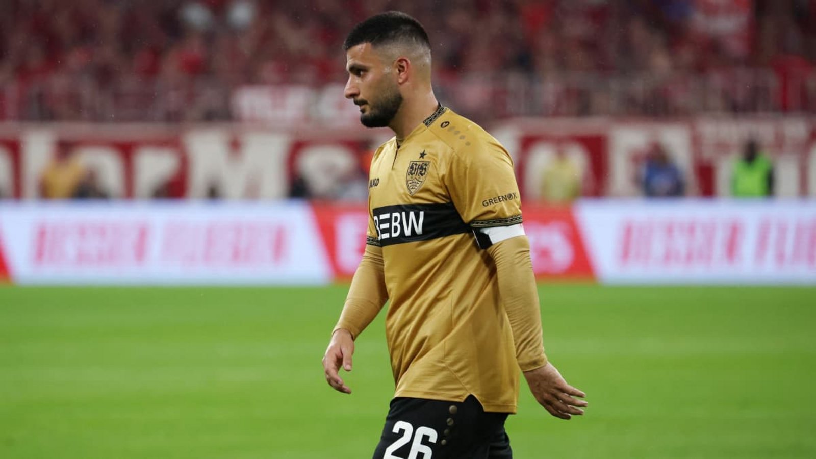 Der VfB-Kapitän Deniz Undav ist nach der 1:5-Niederlage beim FC Bayern bedient.Baumann/Julia Rahn Der VfB-Kapitän Deniz Undav ist nach der 1:5-Niederlage beim FC Bayern bedient.Baumann/Julia Rahn