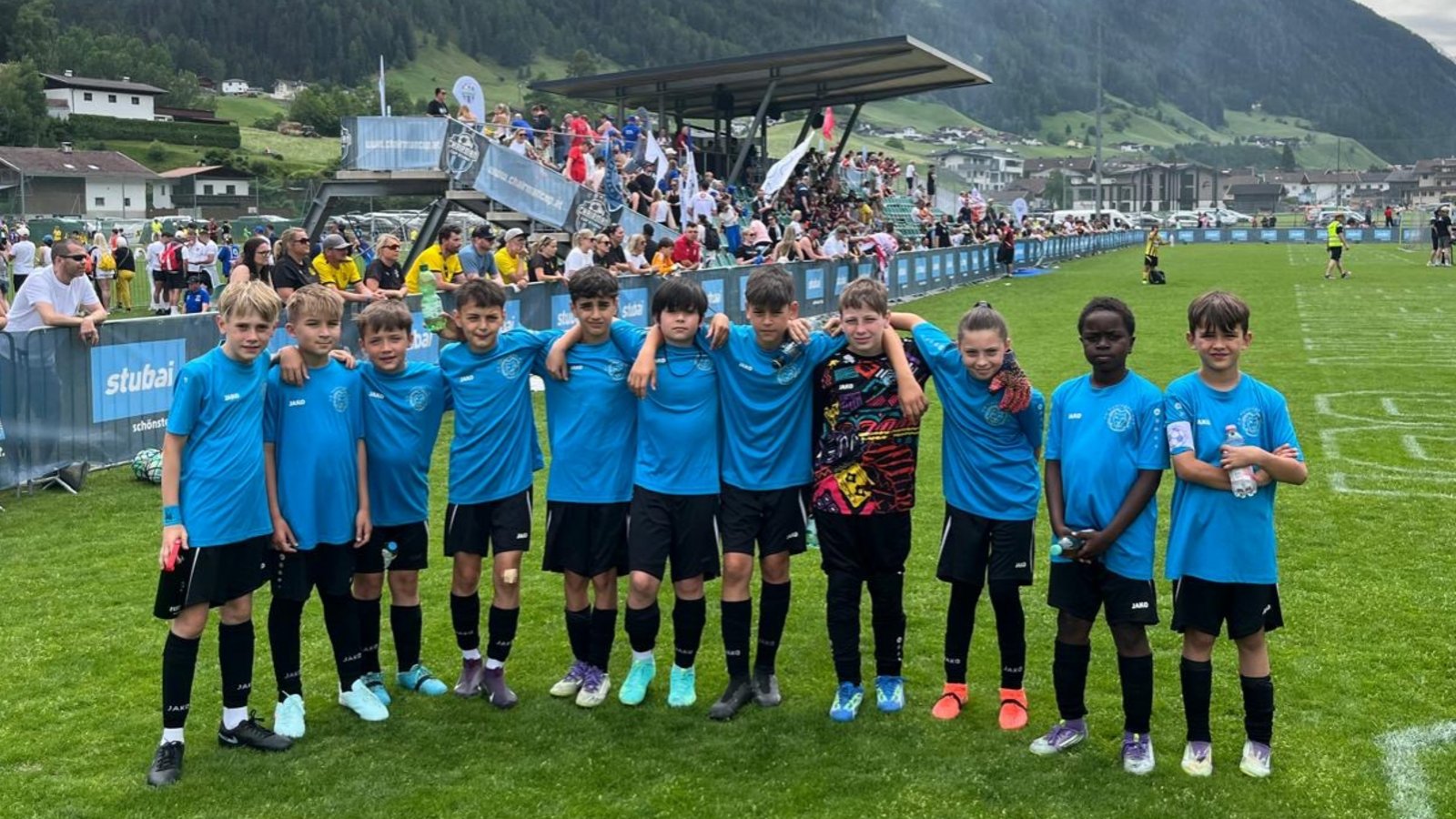 Die U 11 der SG Vaihingen-Süd beim Chairman Cup im Stubaital. Foto: privat Die U 11 der SG Vaihingen-Süd beim Chairman Cup im Stubaital. Foto: privat
