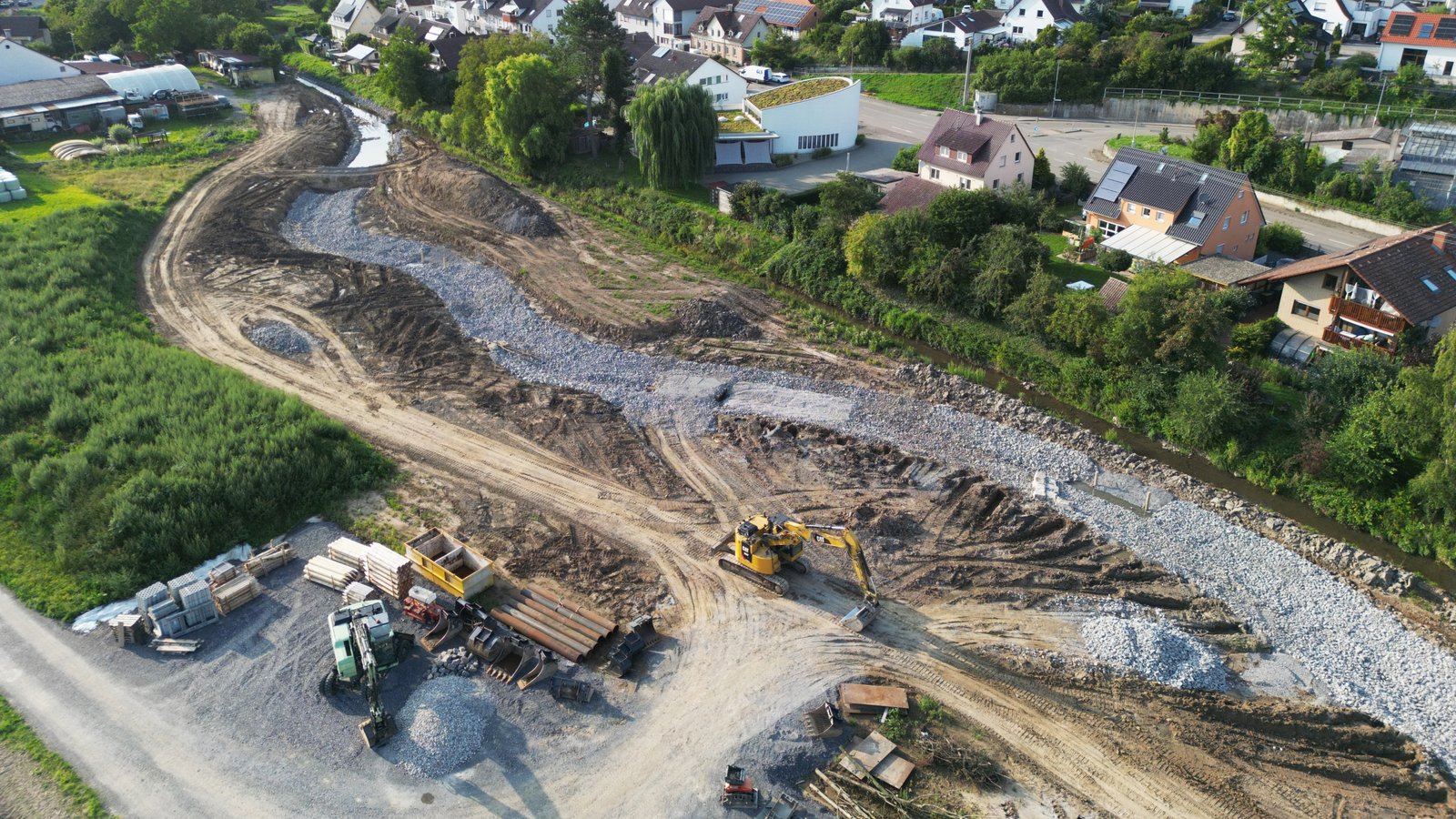 In Illingen wird das Bachbett der Schmie umfassend renaturiert. Archivfoto: VKZ/Küppers