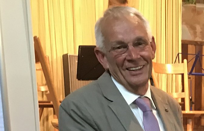 Der 72-jährige Hans Lauser, nach eigenen Worten schon seit 35 Jahren dabei, steht auf Platz eins der Liste der Bürger für Wimsheim.<span class='image-autor'>Foto: Wedekind</span>