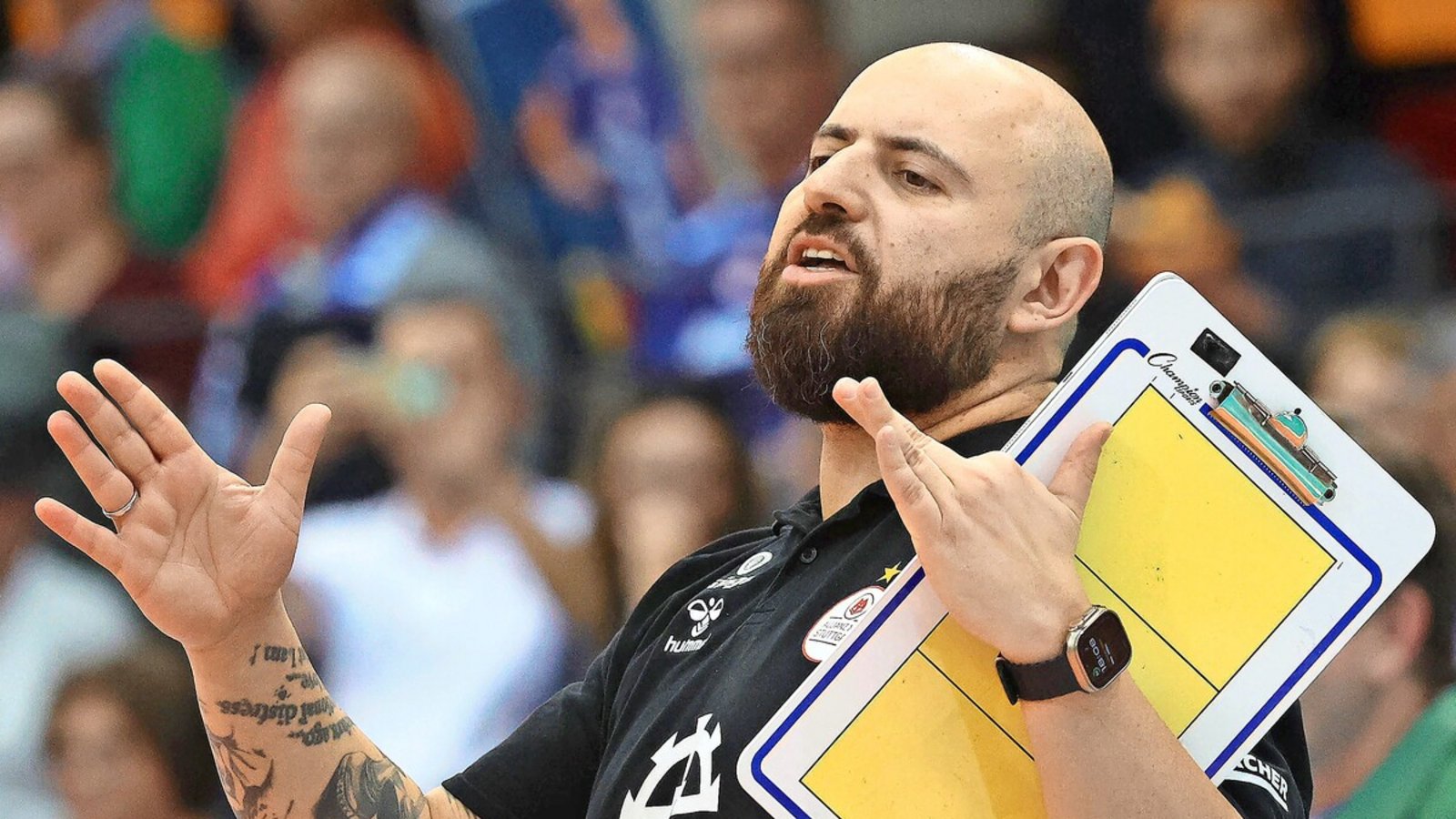 Trainer Konstantin Bitter hat bei Allianz MTV Stuttgart viel Verantwortung.Foto: Bm