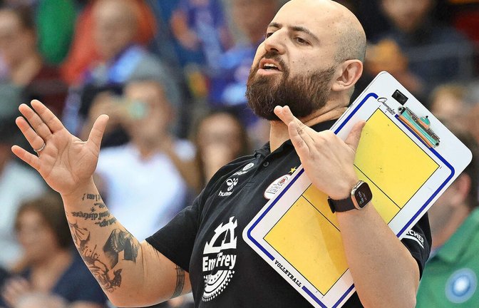 Trainer Konstantin Bitter hat bei Allianz MTV Stuttgart viel Verantwortung.<span class='image-autor'>Foto: Bm</span>