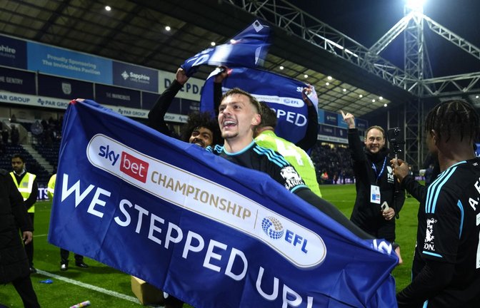 Leicester City feiern den Meistertitel.<span class='image-autor'>Foto: Nick Potts/PA Wire/dpa</span>